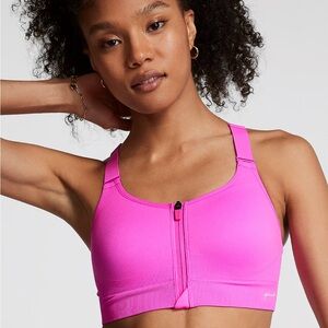 Victoria Secret Maximum High Impact Sports Bra 34DDD - Barbie Pink Bra